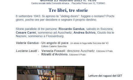 TRE LIBRI, TRE STORIE