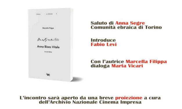 Presentazione del libro: Anna Bises Vitale, la narratrice – di Marcella Filippa