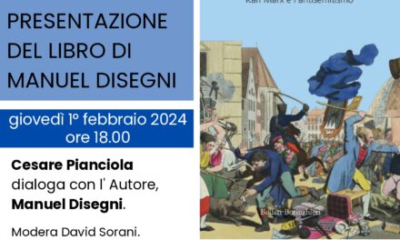 Critica della questione ebraica. Karl Marx e l’antisemitismo – giovedì 1° febbraio, 18.00