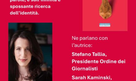 Incontro con Sarai Shavit – 9 maggio 2024